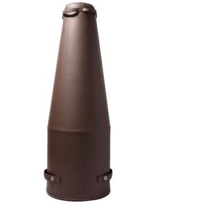YA'Fi Combat Bag, Brown artificial vegan leather